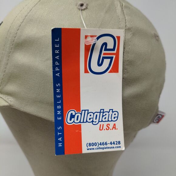 Collegiate USA Men's Strapback Hat United Rentals Tan Embroidered Logo W/Tags - Picture 6 of 11